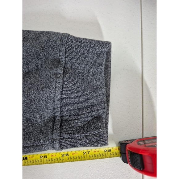 Old‎ Navy Joggers Mens Large Gray Tapered Fleece Drawstring Elastic Waist Pants - Picture 9 of 9
